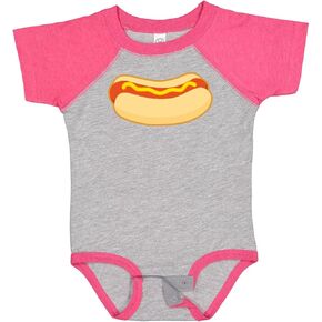 inktastic funny hot dog bodysuit