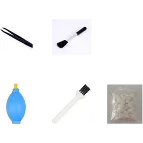 Cleaning Tool Kit for Fibre Optic Splicer, Dustless Wiping for Instruments, Paper Cotton Swab, Maintenance, Dust Removal (Beige)