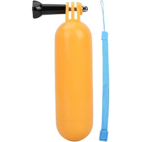 Portable Anti Slip Floating Hand Grip, Bobber Stick Floaty Hand Grip Handheld Monopod for Action Action Camera and Sports Cameras (Yellow)