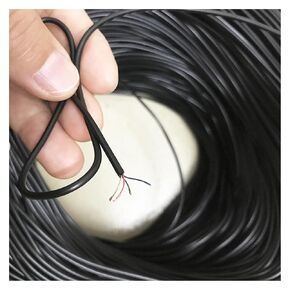 Communication Equipment 3 4core Headphone Wire Ultra-Soft Fine Lacquered Insulated Copper Wire Multi-core Earphone Horn Weak Battery LED Lamp Power Cord Wire and Cable(4core OD 2.0mm)
