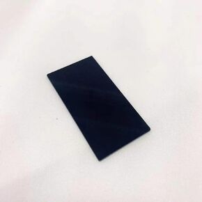 6 Pieces Total 166x38x3mm 365nm UV Pass ZWB2 Filter Glass for Lamp Led