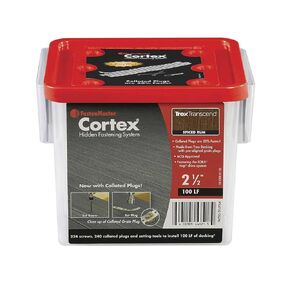 Fasten Master Collated Cortex for Trex Transcend Spiced Rum with 2-1/2' Screws for 100 Linear Feet