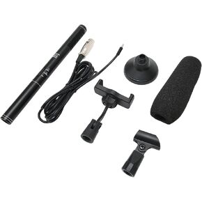 Professional Wired Interview Microphone for Live Journalists Broadcast The Laptop of Portable Journalist Microphone for Outdoor Celebrations, PVC Conferences