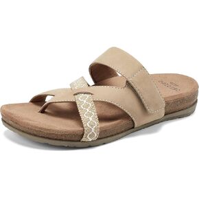 Earth Origins Women’s Ossi Slide-On Sandals for Casual, Arch Support, and Everyday