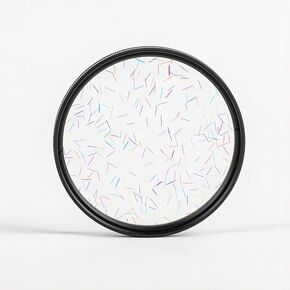 49,58,67,77,82mm Color Rainbow Transparent Transparent Radiation Filter Photo Video Effects(77mm,Rainbow)