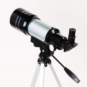 Ultra Hd, Astronomical Refracter Telescope with Tripod & Finder Scope, Portable Telescope for Beginners Up to 150 Times,for Indoor/Outdoor