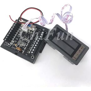 Davitu Motor Controller - PLC FX1N-20MT+ rail type shell +PLC display rail installation with the same number of points the smallest volume