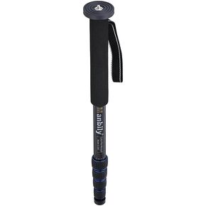 Extendable Camera Monopod 5-Section Telescopic Carbon Fiber Lightweight Photography Monopod Unipod Walking Stick for Elders