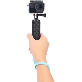 CCYLEZ Floating Hand Grip, for Action Cameras, Underwater Hand Stick Monopod Pole, Anti Silp Comfortable Grip, for Water Sports (Blue)