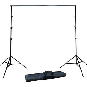 LINCO Lincostore AM104 Heavy Duty Background Stand and Light Stand Combo 9ft x 10ft - Telescope Backdrop Support System Fit Your Place