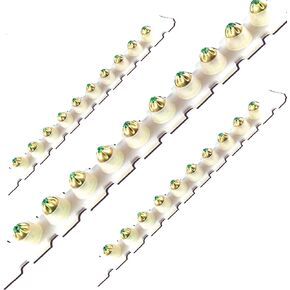0.25 Caliber Green Shot Strip Loads, Low Velocity Power Fasteners Booster Actuated Powder Loads (100-Count) (Level 3)