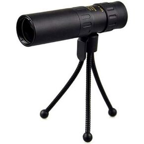 10-30x25 Zoom High Power Monocular Telescope with BAK4 Prism, Waterproof, Fogproof, Portable Mini Scope Tripod and Carry Bag for Outdoor Adventures