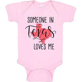 Someone in Texas Loves Me Baby Infant Bodysuit