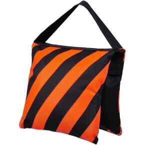 Sandbag Weight Bag Sand Bag Heavy Duty Empty for Photography Video Equipments Saddlebag for Patio up Tent Fishing Chair, Orange