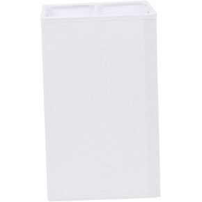 IMIKEYA E27 Square Lamp Shade White Jute Light Cover Modern Chandelier Cover Warm Ambience for Your Room