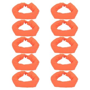 Cabilock 10Pcs Heavy Duty Traffic Cone Weights Bag Weatherproof Sandbags for Enhanced Stability for Construction Parking and Emergency Traffic Control Flexible Material Quick