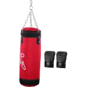 1Set Fitness Sandbag Durable PU Karate Training Bag with Strong Stability Design for Exercise and Kicking Workouts for Home Gym Use