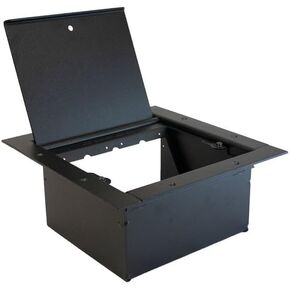 122SLBK | Full Stage Pocket Standard Lid Textured Black Finish