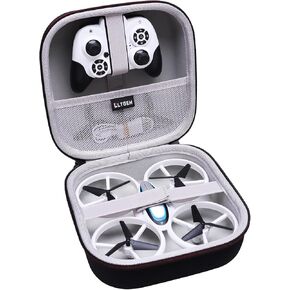 LTGEM Case Compatible with HASAKEE Q9s Kids Drone, Case Only (Black)