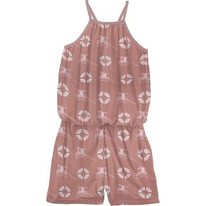 KicKee Pants Keyhole Rompers, Girl Baby Clothes, Short-Sleeved Baby One Piece