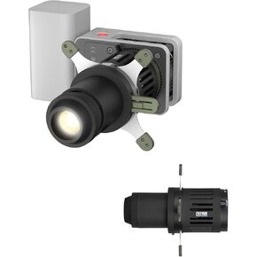 ZHIYUN CINEPEER CX50 [رسمية] ضوء فيديو LED ثنائي اللون مع ZHIYUN MINI Spotlight Conical Snoot Snoot Kit Studic