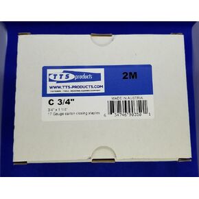 TTSC3/4 1-1/4-Inch Crown 3/4-Inch Leg Carton Closing Staple C 3/4