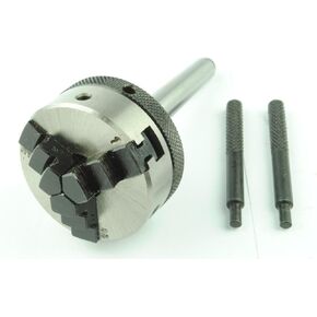 Mini Lathe Chuck 3 jaw Self-Centering Chuck 65mm With MT4 Shank drawbar Arbour-Amz645