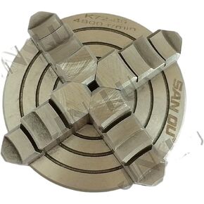 K72-80 4 Jaws 3'' Inch Manual Independent Lathe Chuck