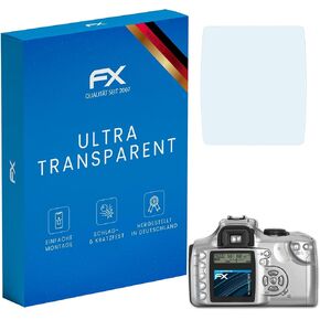 Screen Protection Film compatible with Canon EOS 300D Screen Protector, ultra-clear FX Protective Film (3X)