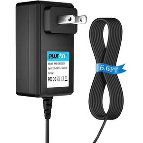 PwrON (6.6FT Cable) AC DC Adapter Charger for Fuji Film FinePix S4000 S4050 S4200 S4300 Power