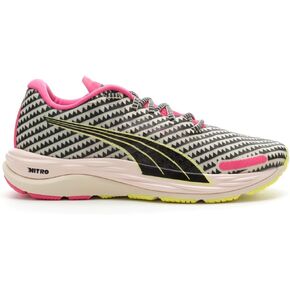 PUMA Velocity Nitro 2 Lemlem 2 Ghost Pepper/Puma Black/Pink Glimmer 9 B (M)