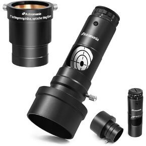 Astromania 2-Inch 50mm Telescope Eyepiece Extension Tube Adapter - Bundle with - Alignment Laser Collimator with 2" Adaptor
