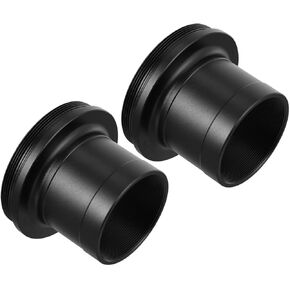 Vaguelly 2Pcs Telescope T Adapter for DSLR Cameras Durable Adapter for Imaging and Easy Setup with Telescope Accessories