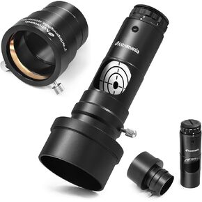 Astromania 2-Inch 35mm Telescope Eyepiece Extension Tube Adapter - Bundle with - Alignment Laser Collimator with 2" Adaptor