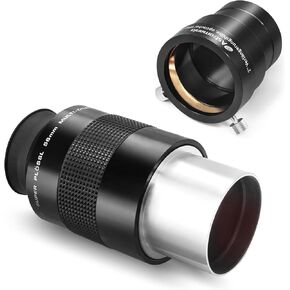Astromania 2-Inch Telescope Eyepiece Extension Tube Adapter - Bundle with - Super Plossl Eyepiece 2 Inch 56mm