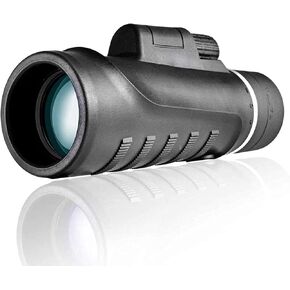 Portable FMC Lens Monocular Compact with Monocular with and Tripod for Adults Kids Bird High Power Telescope 12x42 Monocular Telescope