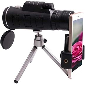 Monoculars Telescope High Power Mobile Phones Monocular Telescope with Compass and Tripod,Astronomical Refractor Telescope,Mini Telescope, Outdoor Application Binoculars