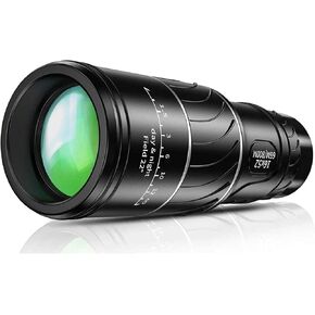 Ultra Hd, Monocular Telescope, 16X52 Dual Focus Waterproof Compact Telescope, Suitable for Outdoor Bird Watching/Hiking/Concert