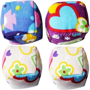 4Pcs Throwing Sandbags and Cloth for Outdoor Games Picnic Fun and Family Parties for Engaging