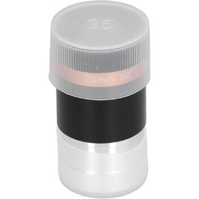 62° Wide Angle Aspheric Eyepiece, Definition Fully Coated Telescope Accessory for 1.25in Astronomic Telescope, Loss, Aluminum Alloy Material (4mm)