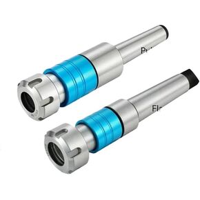 1pc MT2 MT3 MT4 Morse Tool Holder ER20 ER25 ER32 MTA MTB Retractable Tapping Floating Tool Holder for CNC Lathe Milling(MTA2-VER25)