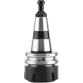 4 بوصات 4-jaw ، تشاك ، مجموعة تشاك ، توازن تشاك ISO30 ER32 توازن المخرطة COLLET Chuck G2.5 30000RPM حامل الأداة CNC من الفولاذ المقاوم للصدأ مع مخرطة طحن مسمار 1 بوصة × 8TPI