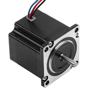 Stepper Motor 57mm 6.35mm Dia Flange 0.9N.M 9NCM 9kgf.cm 1Pcs