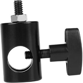 Screw Light Stand Adapter for Photography Tripod Flash Connector for Quick Attachment Horizontal Vertical Mounting Compatible with Cameras and