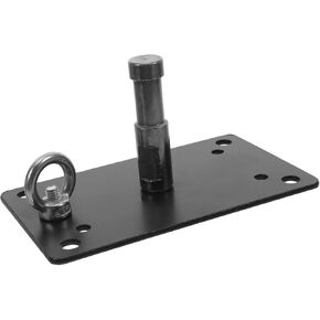 DOITOOL Ceiling Mount Light Bracket Kit with Heavy Duty Wall Plate Stainless Steel Fitting for Photography Film Lighting Space Efficient Compatibility for Various Fixtures