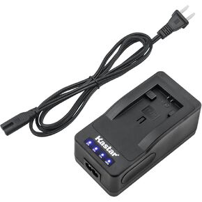 Kastar LED Super Fast Charger for Canon BP-727 BP727 BP-718 BP718 and Canon VIXIA HF R500 HF R600 HF R700 HF R800, LEGRIA HF M52 HF M56 HF M506 HF M38 HF M36 HF M306 HF M46 HF M406 HF M56 HF M506
