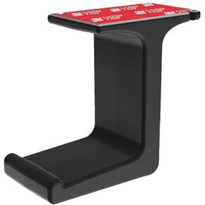 RinneTraps Headphone Hanger -Under The Desk Headphone Stand/Mount - 3M Tape - Sturdy Rubber Feel - Great for School/Business Zoom Meetings