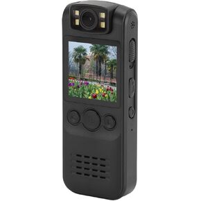 Wi Fi Body Camera, 5 Hours HD 1080P Body Cam with Audio and Video Recording, Photo Taking, 180° Rotating Lens, 120° Wide Angle, Magnetic Clip for Sport, Pet, Home, Office