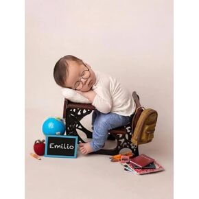 Newborn Photography Props Mini backpack Infant Boy Girl Stuffer Posing Mini backpack Assistant Posturefor Photoshoot Props