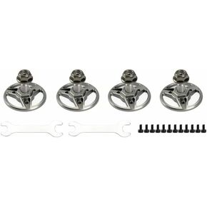 4 Pack Propeller Mount Adapter for Compatible FPV Drones Supports 5 Inch 5042 Propellers with M5 Mounting Hole Grey